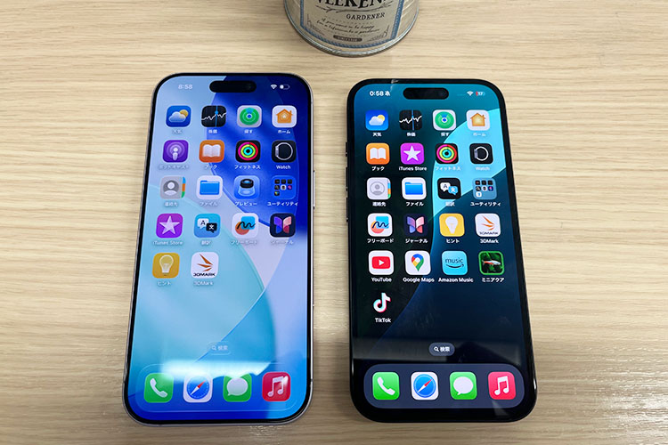 iPhone16との比較1